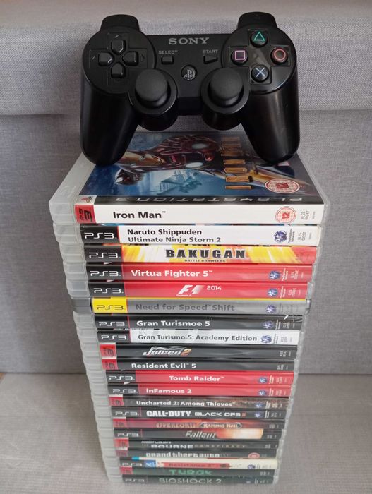 Comando original Sony dualshock 3 PS3 PlayStation 3 + 1 jogo à escolha (aceito retoma de jogos PS1 e PS2 do meu interesse)