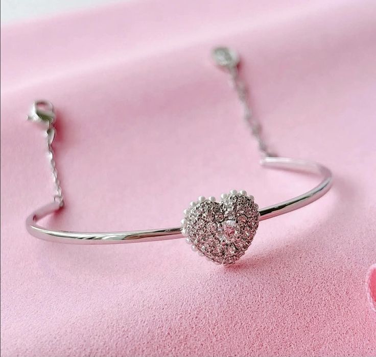 Браслет Swarovski серце м