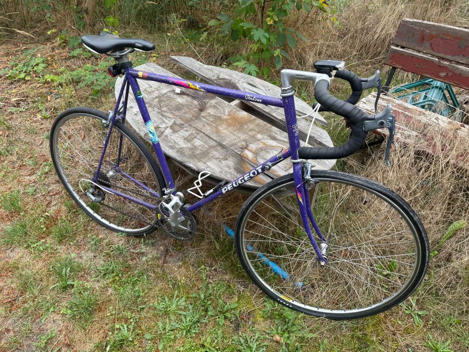 Rower Peugeot Ventoux - klasyczna szosa retro, Shimano 500EX, lata 90.