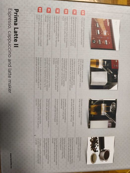 Ekspres BREVILLE Prima Latte II VCF109X