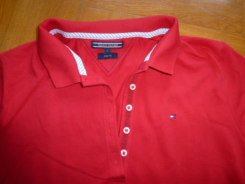 TOMMY HILFIGER T-Shirt  krótki rekaw oryginalne L/XL j.nowe damski