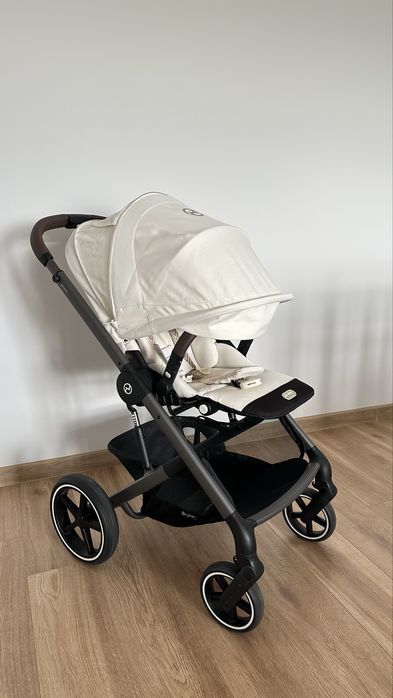 Прогулянкова коляска Cybex Balios S Lux 2025 Seashell Beige з бампером