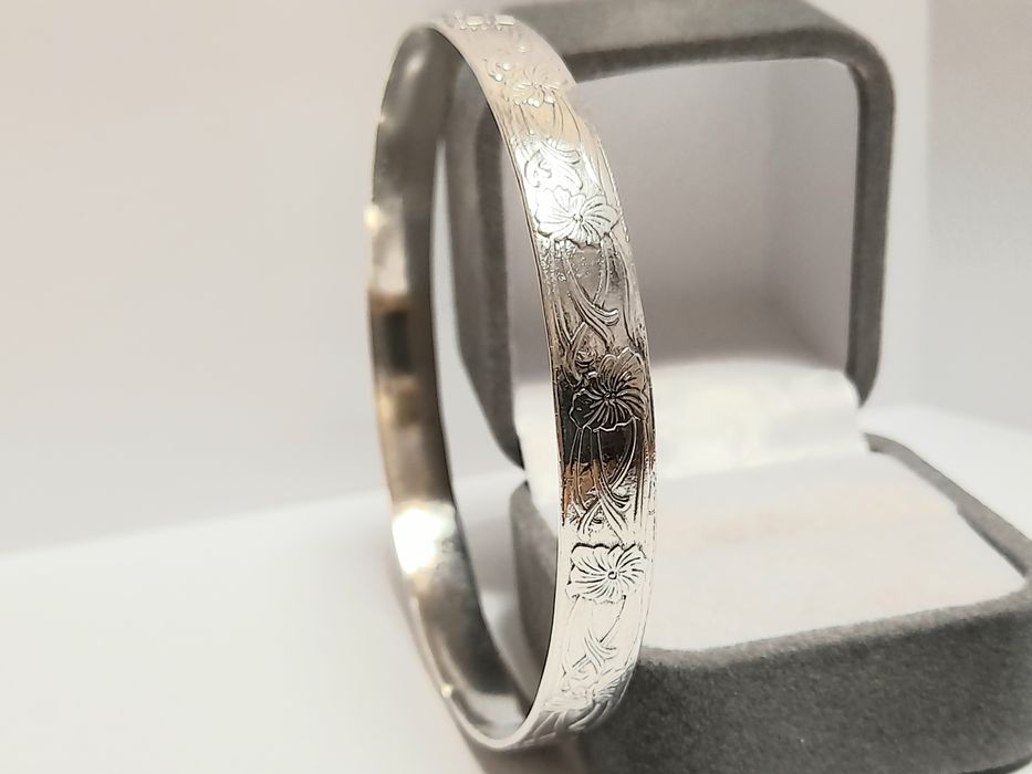 Srebrna Bransoletka Warmet Bangle