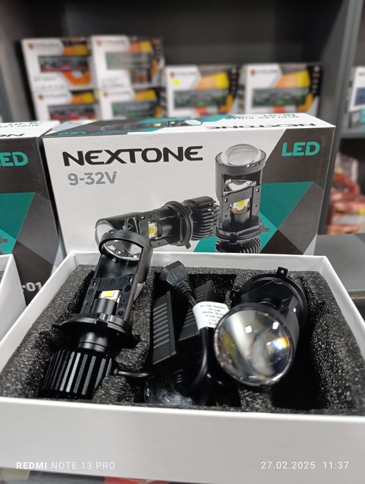 Світлодіодні лінзовані лампи Nextone NL-01 h4