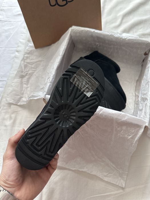 Уггі UGG Ultra Mini Hight Platform Black 5см Угг