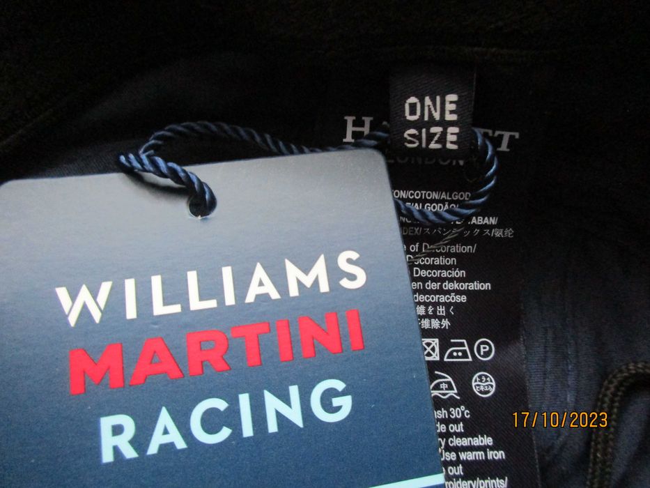 Czapka - Formuła F1 - Williams - super  okazja - przesyłka do jutra 1 zł.