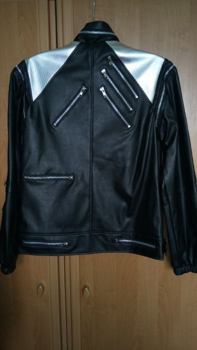 КурткаMJ Майкл Джексон46-48M мото косуха мужская унисекс новая супер