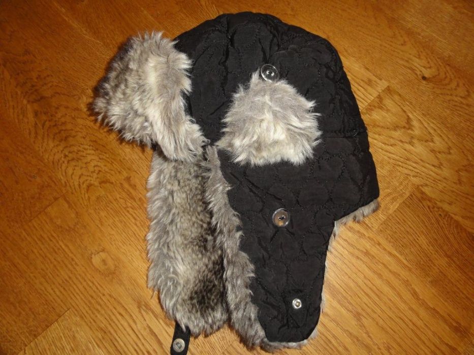 Czapka uszatka dziecięca