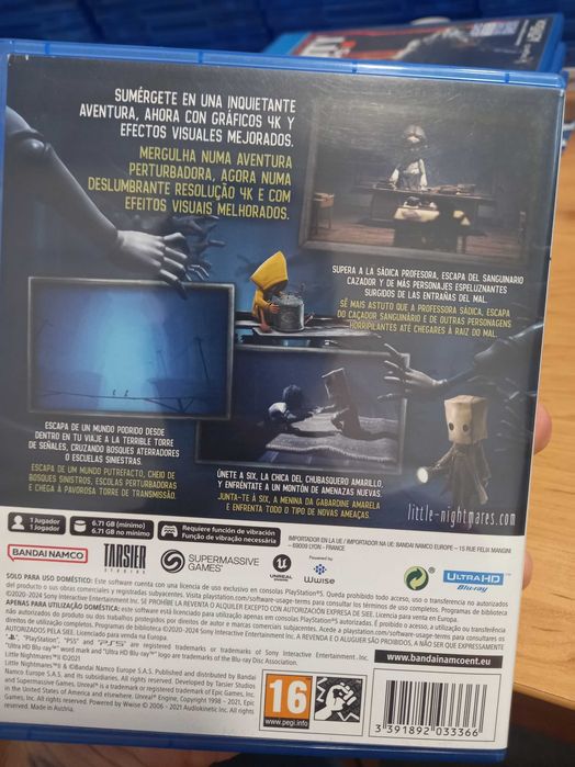 Little Nightmares 2 playstation 5 polska wersja PS5