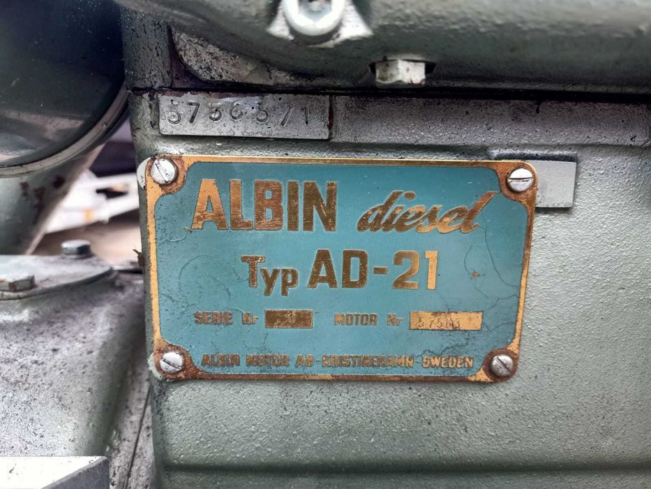 silnik stacjonarny ALBIN AD21 diesel 2-cylindry