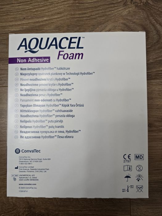Aquacel Foam 15x15 - 5 sztuk (1 opakowanie)