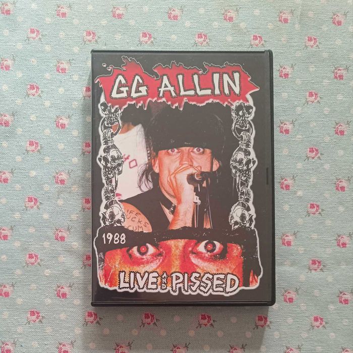 DVD GG Allin – Live And Pissed 1988 [2002]64741221976193120