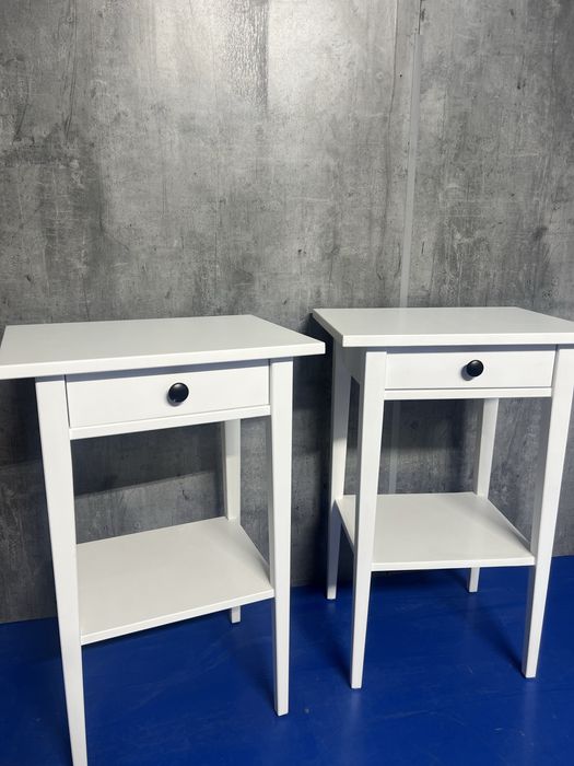 Stolik nocny ikea hemnes bialy