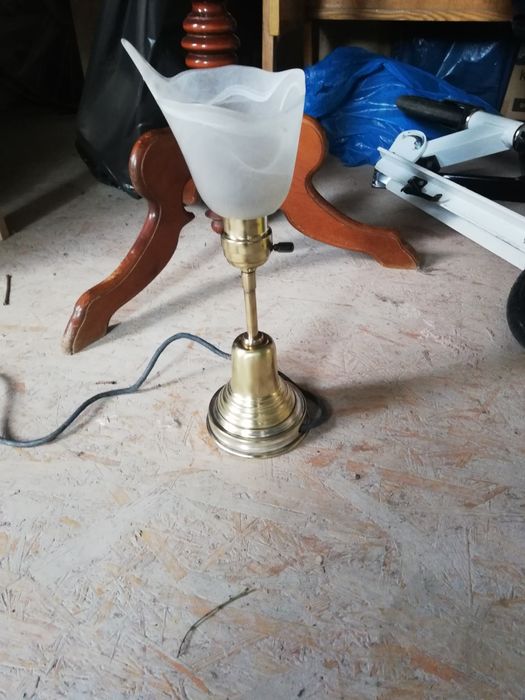 Lampa stara mosiężna LOFT