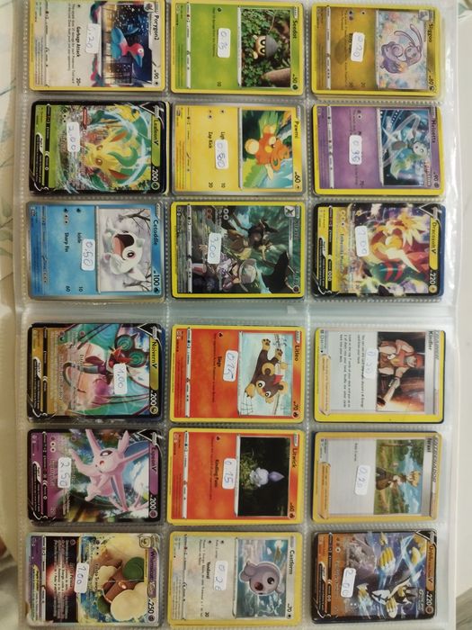 Cartas Pokémon individuais
