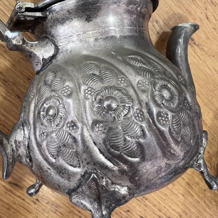 Conjunto Bule de chá marroquino antigo