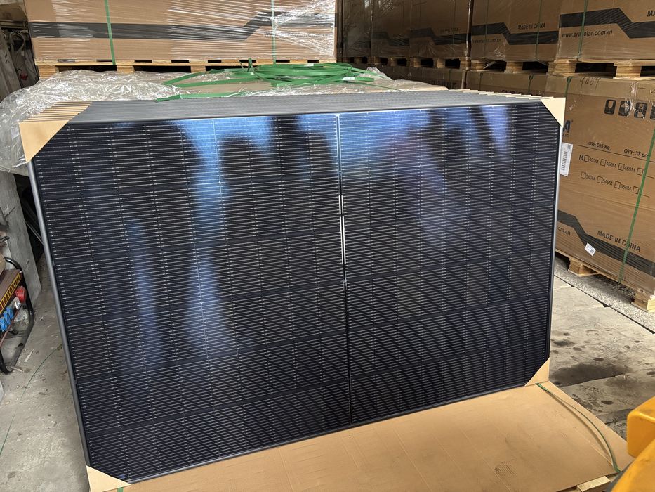 Сонячні панелі 460W Black Full двохсторонні/Longi 620W