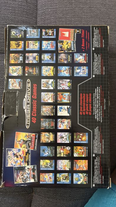 Consola Sega Mega Drive Mini c/ 42 Jogos