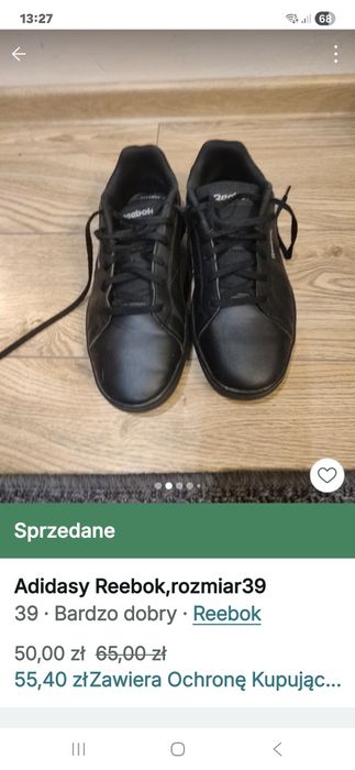 Obuwie sportowe Reebok 39