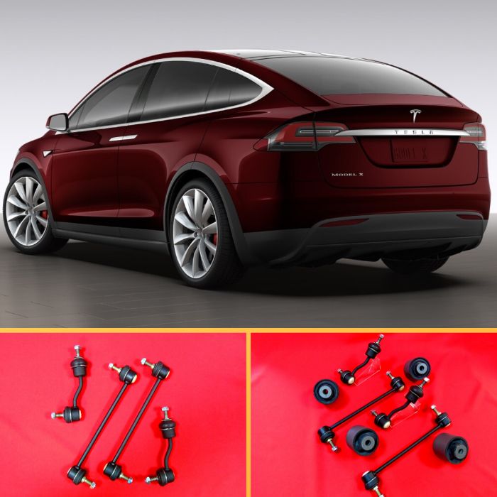 Стойка/тяга стабилизатора усиленная на TESLA c ГАРАНТИЕЙ