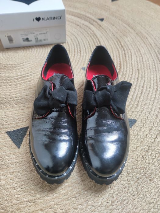 buty czarne Karino 39 2956/090-P viralowe hit perelka