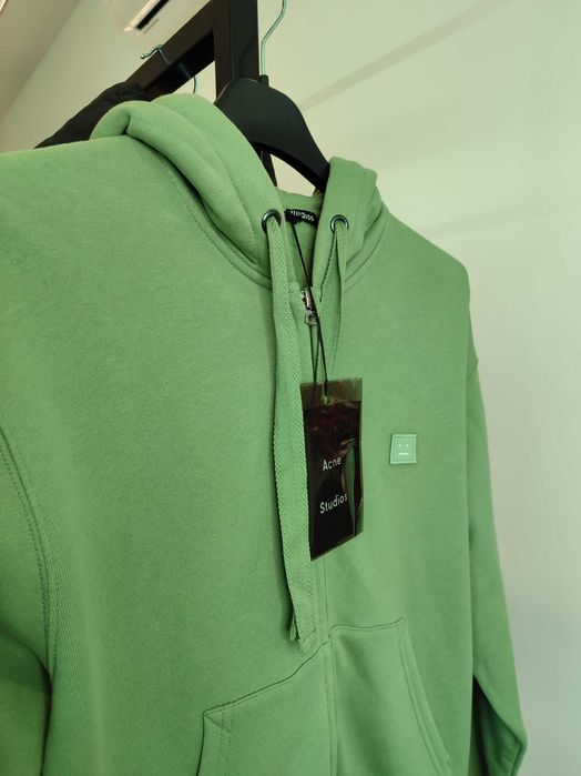 Худі Acne Studios Ferris Zip Hoodie Green