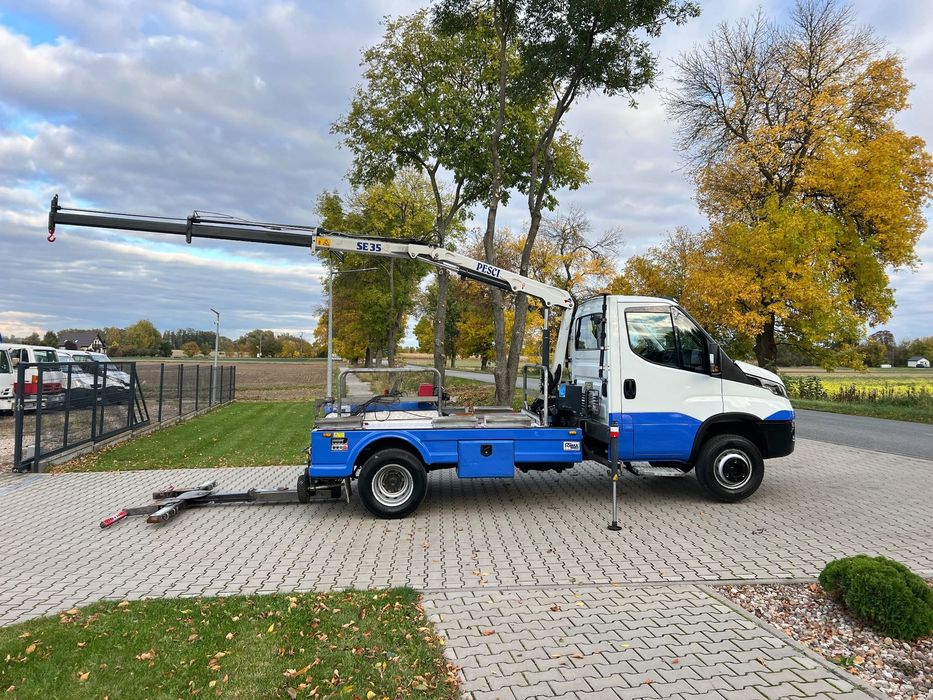 Iveco Daily 65.150  Pomoc Drogowa_Specjalny_Hds_Widły_Hydraulika_Wózki_Klima_Import