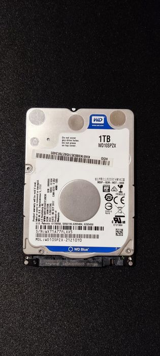 Жеский диск Western Digital Blue 1TB