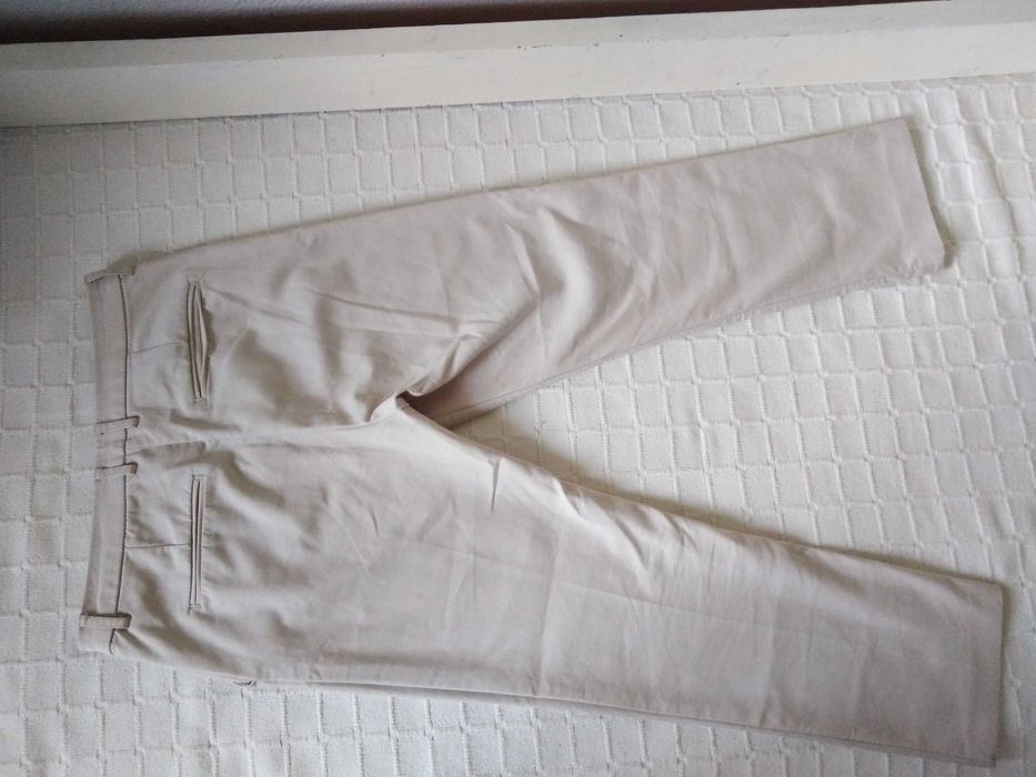 Calças Creme-Branco Lefties 40