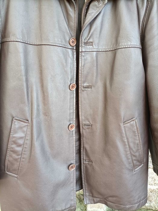 Parka em pele genuína