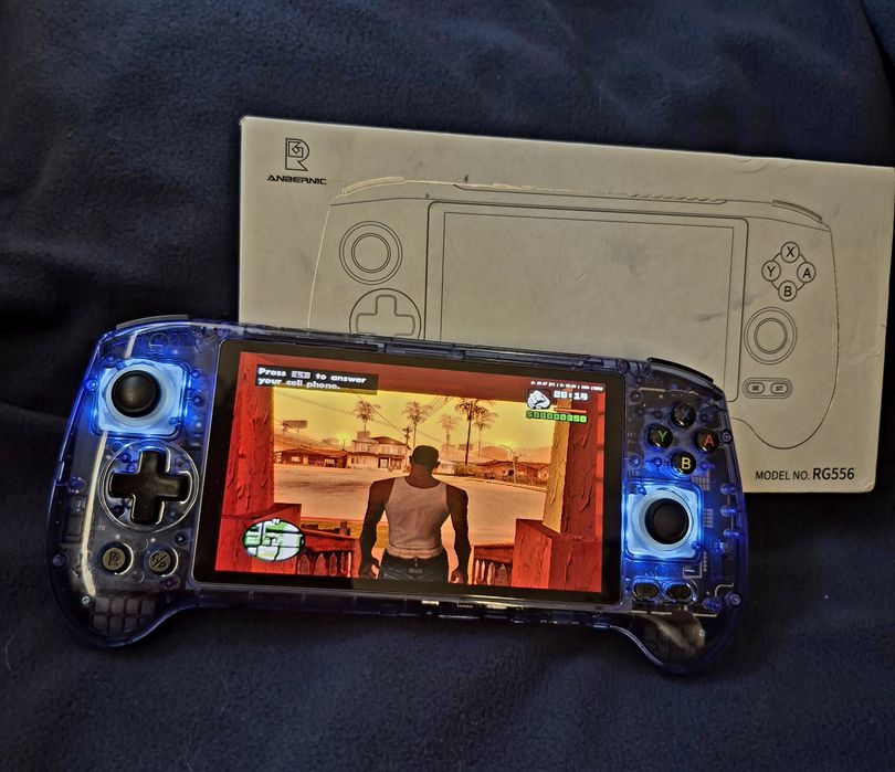 Konsola Anbernic RG556 128GB+128GB MicroSD