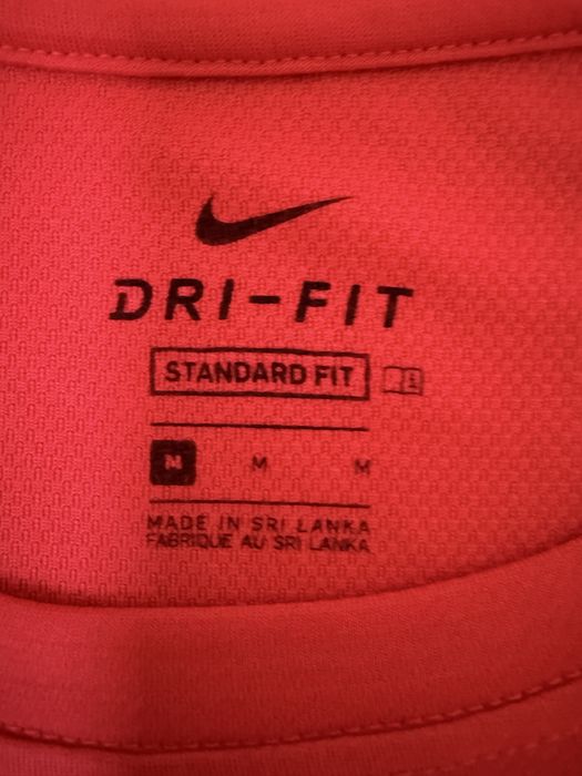 Футболка Nike Dri-FIT червона | Чоловіча | Розмір M