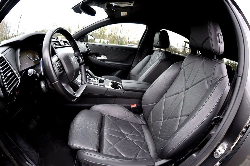 DS Automobiles DS 7 Crossback Idealny_Rivoli_Pikowana_Skóra_Podgrzewane_Wentylowane_Fotele_Masaże_