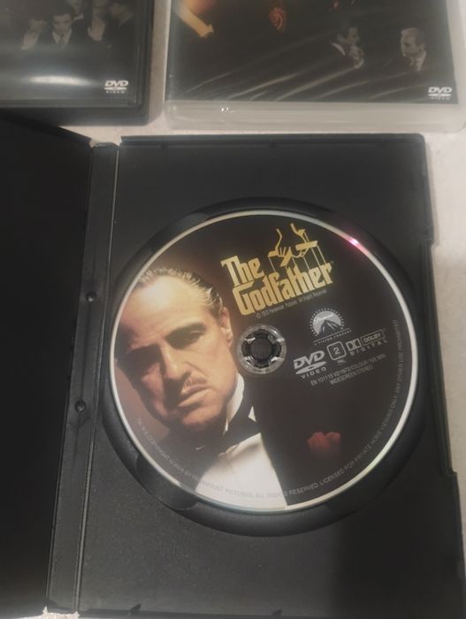 Kolekcja płyt dvd Ojciec Chrzestny