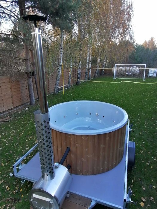 Jacuzzi balia ogrodowa pawilon namiot dmuchańce bemary grill wynajem