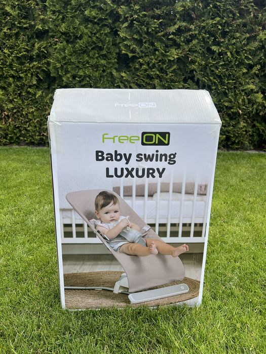 Baby swing LUXURY крісло качалка дитяче