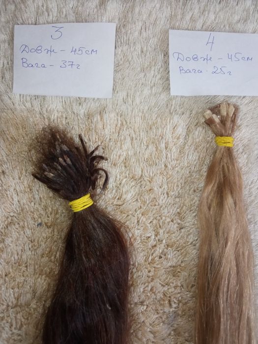 Натуральне волосся для нарощування