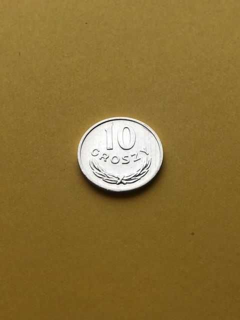 10 Groszy-Aluminium . PRL - rok 1970 . Stan  I .