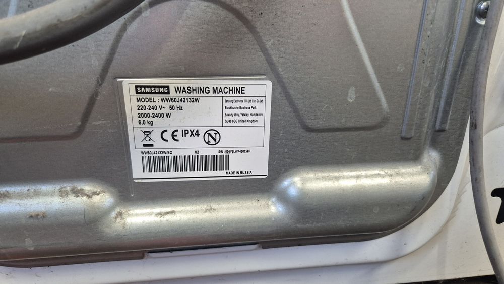 Pralka Samsung ecobubble 6.0kg 6kg 1200 wirowanie aktywna piana
