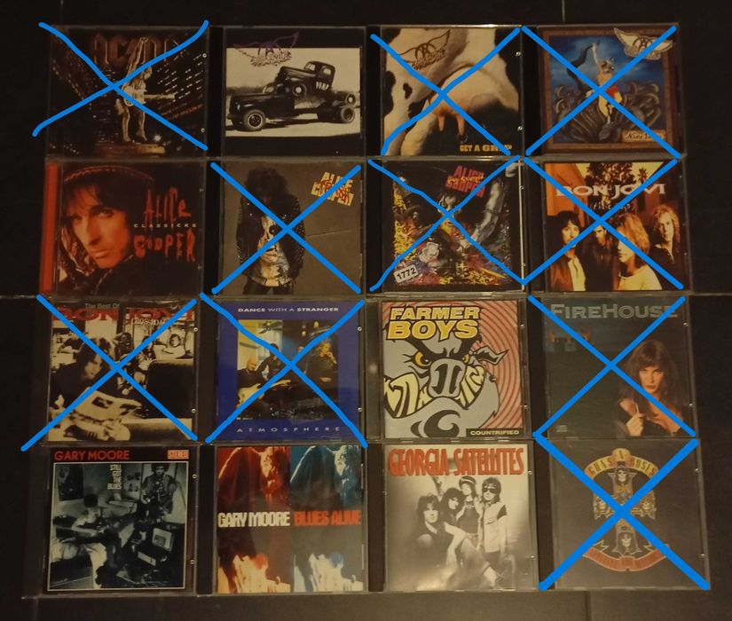 112 CDs (Pop/Rock, Hard Rock, Alternative Rock, Metal) desde 3€