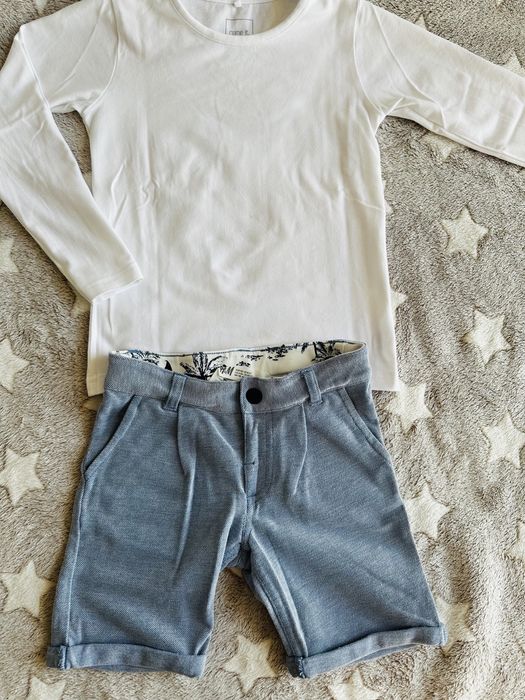 Zestaw ubranek letnich dla chłopca 110 cm, H&M, Tom Tailor
