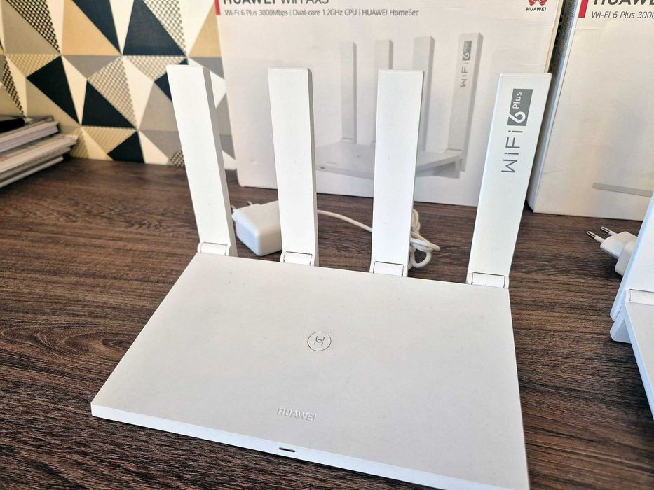 Zestaw 2x Huawei WiFi AX3 | WiFi 6 Plus | 3000Mbps | Dystr. PL | MESH