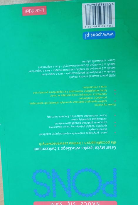 Gramatyka języka włoskiego z ćwiczeniami