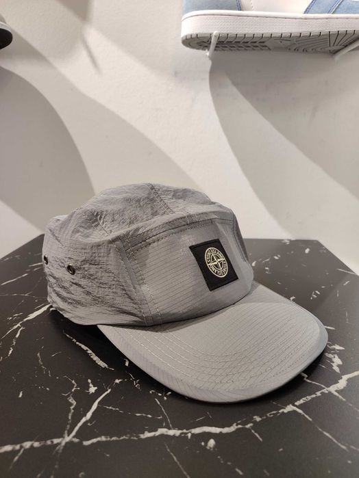 Кепка STONE ISLAND 99069 Nylon Metal 5-Panel Cap Grey SI0169-GY