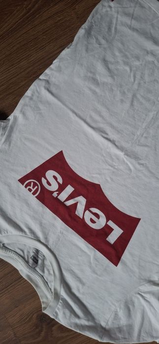 Koszulka t-shirt biała M LEVIS