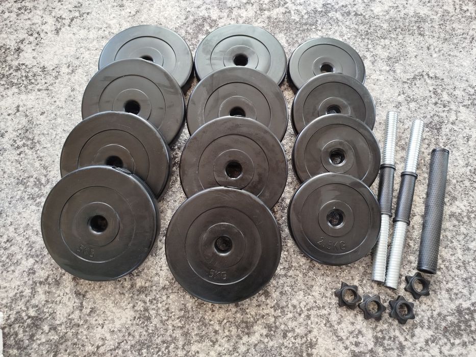 Гантелі з функцією штанги