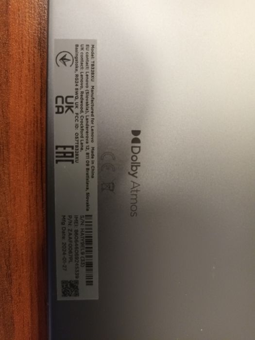 Lenovo Tab M10 Gen 3 TB328XU 10.1" 4/64GB LTE uszkodzony+gratis