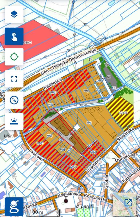 Działki budowlane o powierzchni 6333 m² w Stęszewie z MPZP. - Widok 5