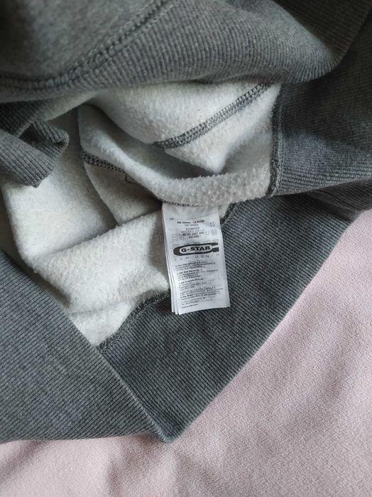 Bluza G Star Raw KENMORE HOODED r. XL/2XL szara ciepła