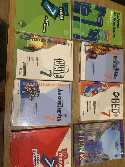 Manuais / Livros - 7º Ano
